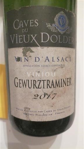 Alsace Caves du Vieux Dolder Gewurztraminer 2017