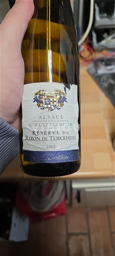 Alsasko Gewürztraminer Baron de Turckheim Réserve du Baron de Turckheim 2015