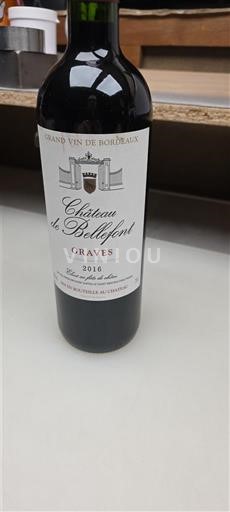 Bordeaux Graves Château Bellfort 2016