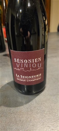 Vallée de la Loire Saumur-champigny SénoNien La Seigneurie 2024