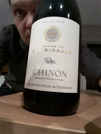 Vale do Loire Chinon Domaine Puy Rigault Page Não Sazonado