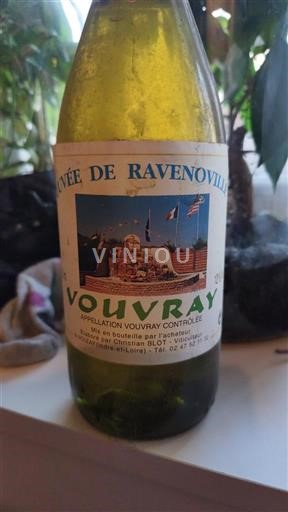 Loiredalen Vouvray Cuvée de Ravenoville Icke årgångsbetecknad