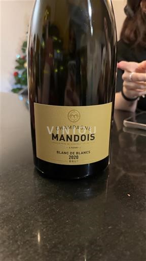 Champagne Šampanské Mandois Blanc de Blancs 2020