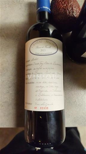 Burdeos Sainte-Croix-Du-Mont Château Majoureau 2021