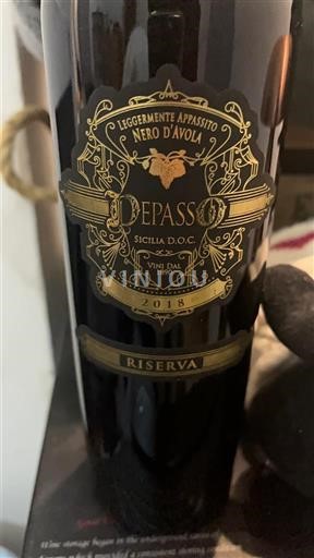 Sicile Vignaioli Depasso 2018