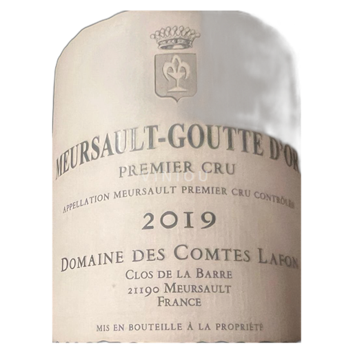 Borgoña No especificado Premier Cru Domaine S Comtes Lafon Goutte d’Or 2019