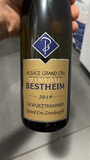 Elzas Alsace Grand Cru Grand Cru Bestheim Grand Cru Zinnkoepflé 2019