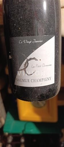 Vallée de la Loire Saumur-champigny Domaine Le Petit Domaine Ce Vingt Janvier 2018