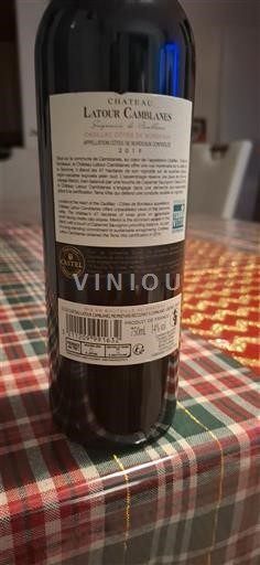 Bordeaux Castillon-côtes-de-bordeaux Château Latour Camblanes 2017