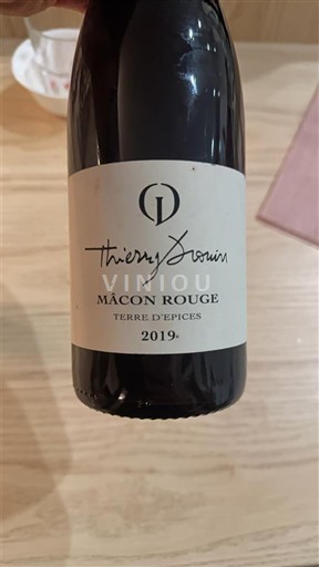 Borgoña Mâcon y Mâcon-villages Thierry Drouin Terre d'Épices 2019