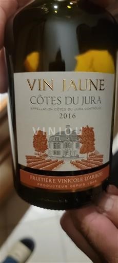 Jura Côtes du Jura Fruitière Vinicole d'Arbois 2016