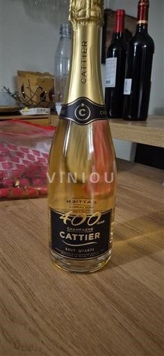 Champaña Champán Cattier Brut Quartz 2024