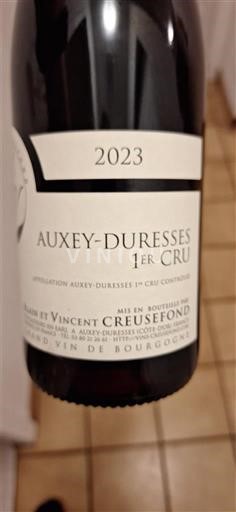 Burgundy Auxey-Duresses Premier Cru Alain et Vincent Creusefond 2023