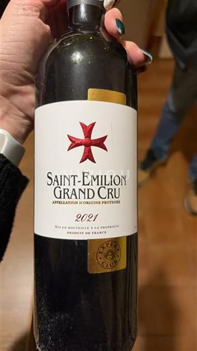 Bordeaux Saint-Émilion Grand Cru Clos des Abbesses 2021