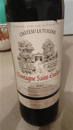 Bordeaux Montagne-Saint-Émilion Château La Tuilerie 2016