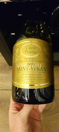Burgundi Saint-Véran Domaine Val Lamartinien Prestige 2021