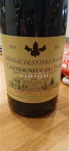 Rona dolina Châteauneuf-du-Pape Château S Fines Roches 2019