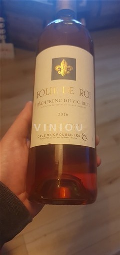 Sudoeste Pacherenc-du-vic-bilh Cave de Crouseilles Folie de Roi 2016