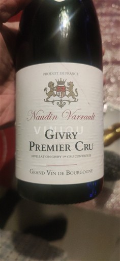 Bourgogne Givry Premier Cru Naudin Varrault 2020