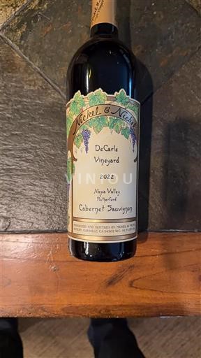 Vùng trồng nho được cấp phép California Napa Valley Nickel & Nickel DeCarle Vineyard 2022