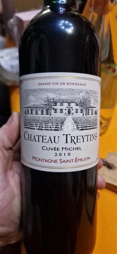Bordeaux Montagne-saint-émilion Château Treytins Michel 2010