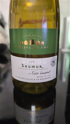 Vina Blanc sec Secrets de Chai 2021 Francija Dolina Loare Saumur AOC