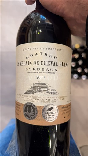 Bordeaux Château Le Relais de Cheval Blanc 2000