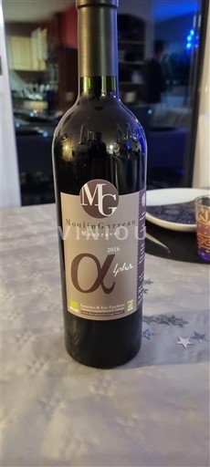 Bordeaux Montagne Saint-Émilion Moulin Gazetrou Alpha 2016