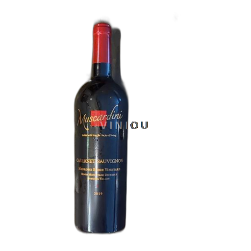 Vùng trồng nho được cấp phép California Thung lũng Sonoma Muscardini Cabernet Sauvignon 2019
