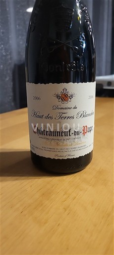 Valle del Ródano Châteauneuf-du-Pape. Haut des Terres Blanches 2006