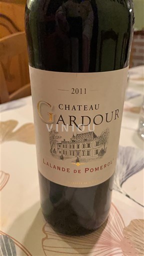 Bordeaux Lalande-de-Pomerol Château Gardour 2011