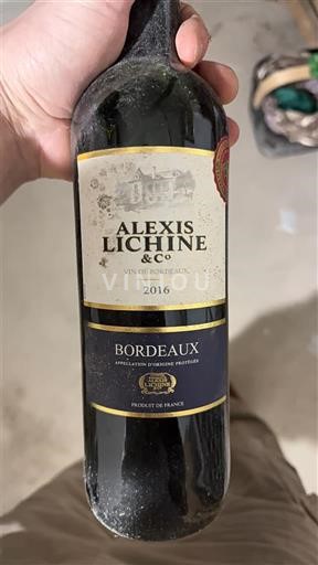 Bordeaux Alexis Lichine & Co 2016