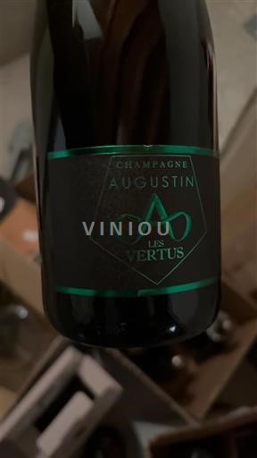 Champagne Sâm-panh Champagne Augustin Les Vertus Không niên vụ