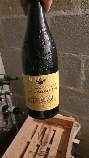 Rona dolina Châteauneuf-du-Pape Château S Fines Roches 2017