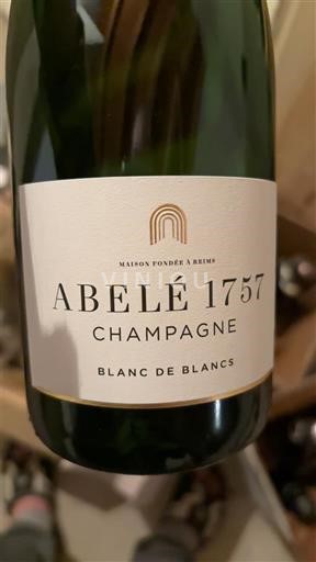 Champagne Sâm-panh Abelé 1757 Blanc de Blancs Không niên vụ