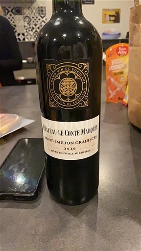 Bordeaux Saint-Émilion Grand Cru Grand Cru Château Le Conte Marquet 2020