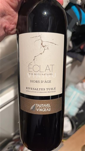 Roussillon Không được chỉ định Tautavel Vingrau Éclat Hors d'Âge Không niên vụ