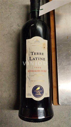 Roussillon Rivesaltes Terre Latine 1994