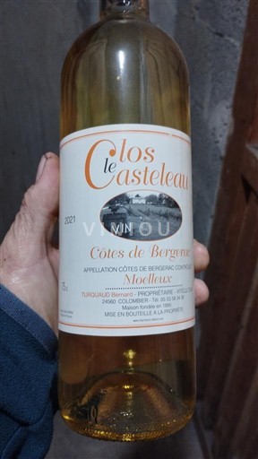 Tây Nam Côtes-de-bergerac Clos le Casteleau 2021