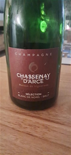 Champagne Sâm-panh Chassenay d'Arce Sélection Blanc de Noirs Brut Không niên vụ