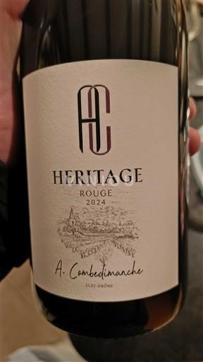 Rhônedalen Côtes du Rhône A. Combédimanche Héritage 2024