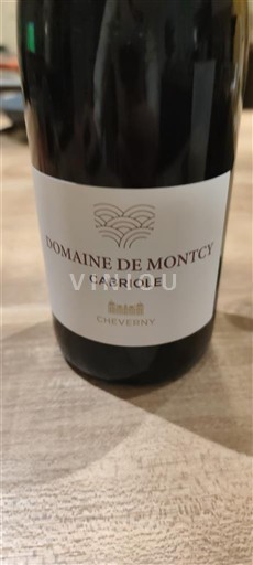 Thung lũng sông Loire Cheverny Domaine Montcy Cabriole Không niên vụ