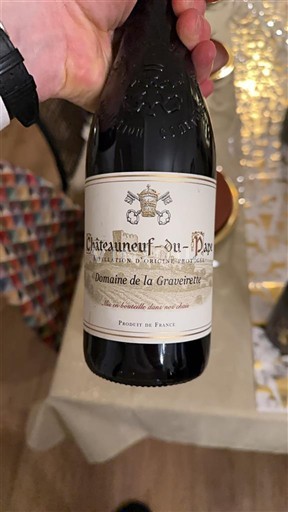 Valle del Ródano Châteauneuf-du-Pape. Domaine La Graveirette Sin añada