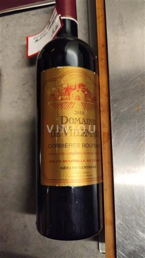 Langvedok Corbières-boutenac Domaine Villemajou 2010