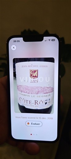 Rhônevallei Côte-rôtie Jean-Michel Gerin Champin Le Seigneur 2005