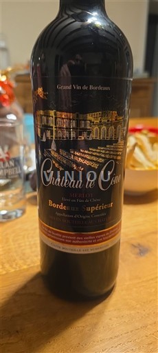 Burdeos Bordeaux superior Château Le Cône Sin añada