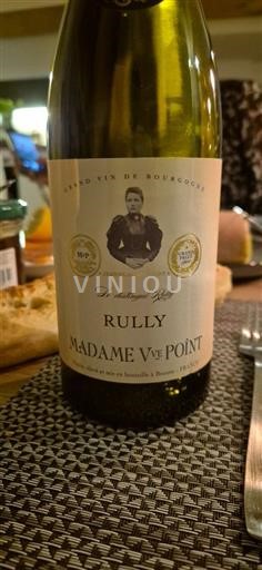 Bourgogne Rully Madame Veuve Point Le classique Rully 2023