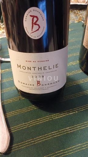 Burgundi Monthélie Domaine Bohrmann 2008
