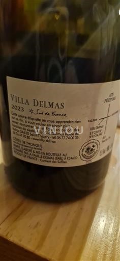 Linguadoca e Rossiglione Côtes de Thongue Villa Delmas 2023