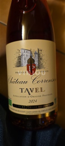 Rhône Valley Tavel Château Correnson 2024